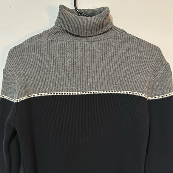 GAP Vintage ‘90s Ribbed Turtleneck Sweater L - Picture 2 of 7